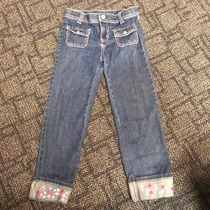 Girls Gymboree Fashion Jeans-Size 6